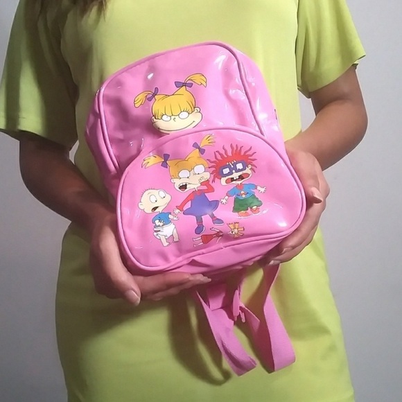 Nickelodeon Other - Y2k🎀pink rugrats💕backpack rugrats bag vintage bag Nickelodeon backpack